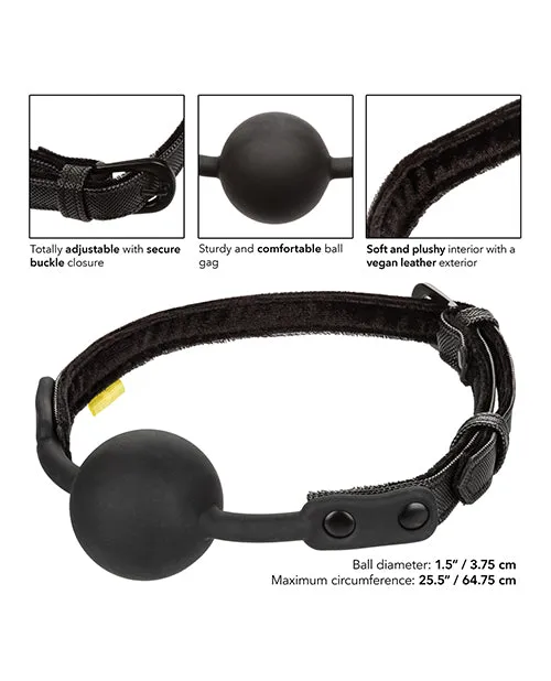Anal California Exotic Novelties Boundless Ball Gag Black