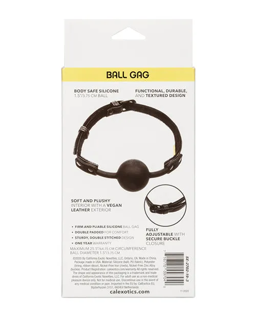 Anal California Exotic Novelties Boundless Ball Gag Black