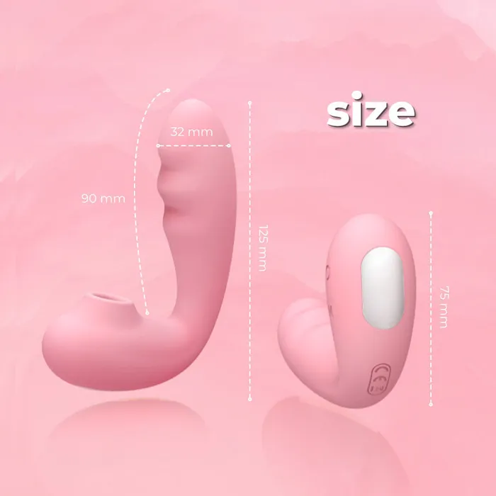 FRISKY BUSINESS SG Vibrators Savkom Tara Dual Action Vibrator