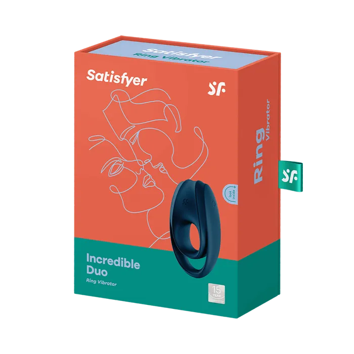Satisfyer Male Sex Toys Satisfyer Incredible Duo Cock Ring