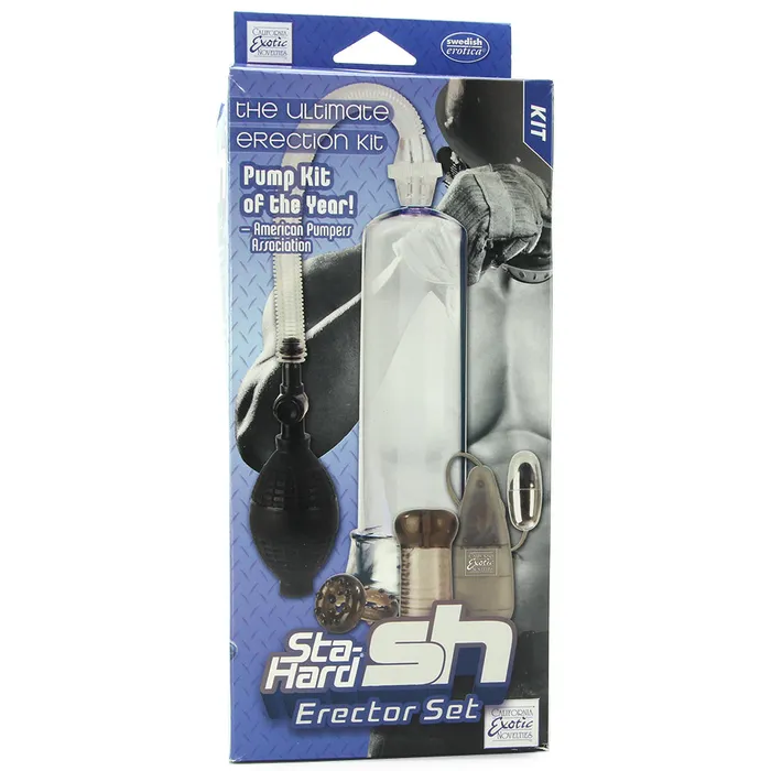 CalExotics Male Sex Toys StaHard Pump Set CalExotics Male Sex Toys StaHard Pump Set