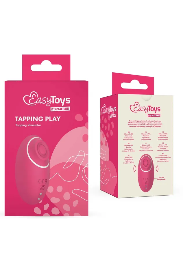 EasyToys Female Sex Toys Tapping Play Clitoral Vibrator