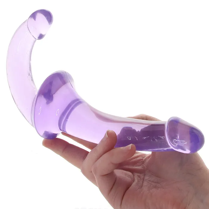 Strapless StrapOn Wearable Jelly Dildo in Purple Electric Eel Female Sex Toys Strapless StrapOn Wearable Jelly Dildo in Purple Electric Eel Female Sex Toys