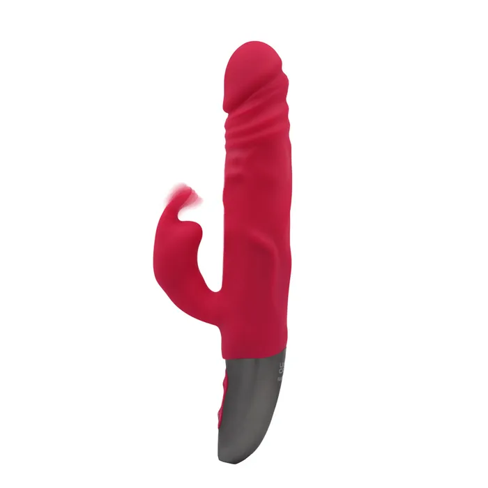 Vibrators Excellent Power Excellent Power Titanz Thrusting Penis Rabbit Vibrator Pink