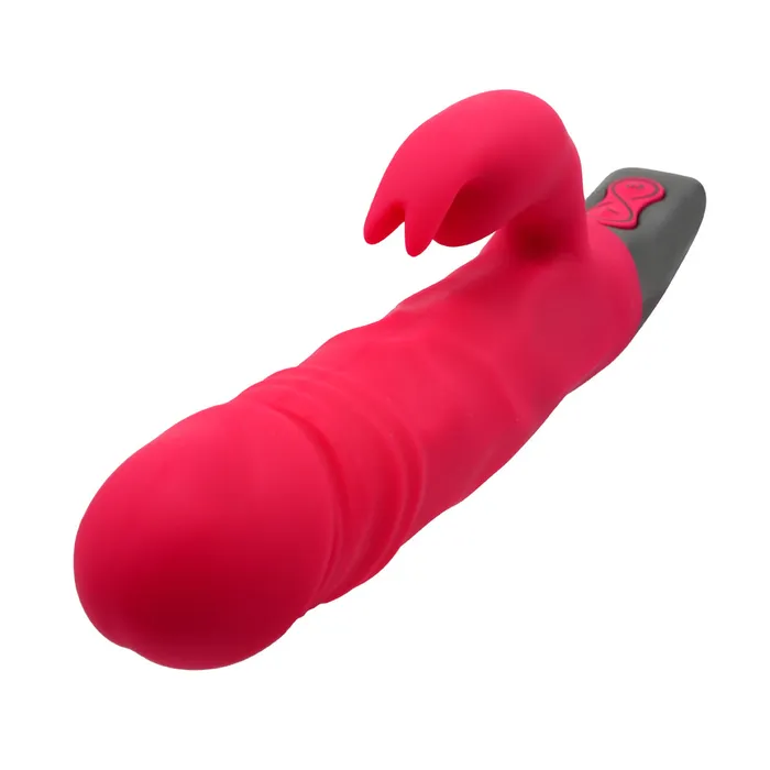 Vibrators Excellent Power Excellent Power Titanz Thrusting Penis Rabbit Vibrator Pink