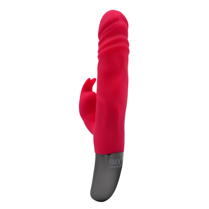 Vibrators Excellent Power Excellent Power Titanz Thrusting Penis Rabbit Vibrator Pink