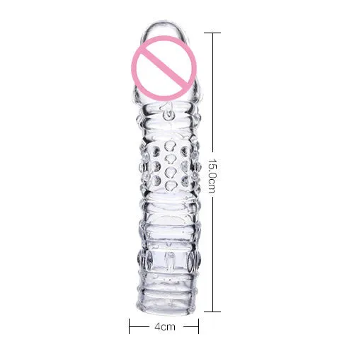 Javtoys QY Spiky Condom 7 Vibrators