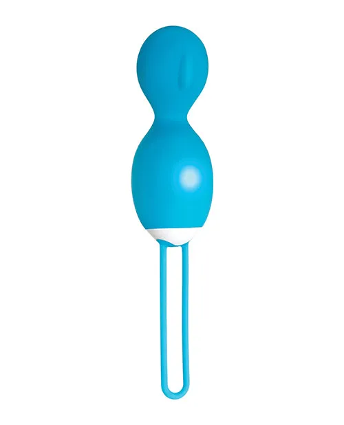 Open Desires Evolved Twistin The Night Away Kegel Rechargeable Blue Vibrators