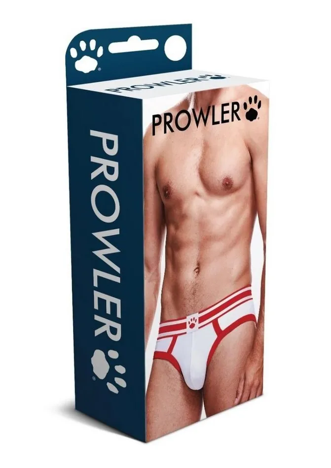 Prowler Vibrators Prowler WhiteRed Brief Prowler Vibrators Prowler WhiteRed Brief