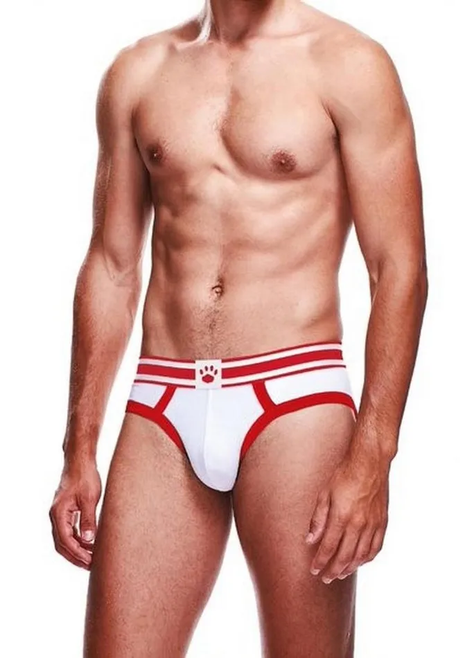 Prowler Vibrators Prowler WhiteRed Brief Prowler Vibrators Prowler WhiteRed Brief