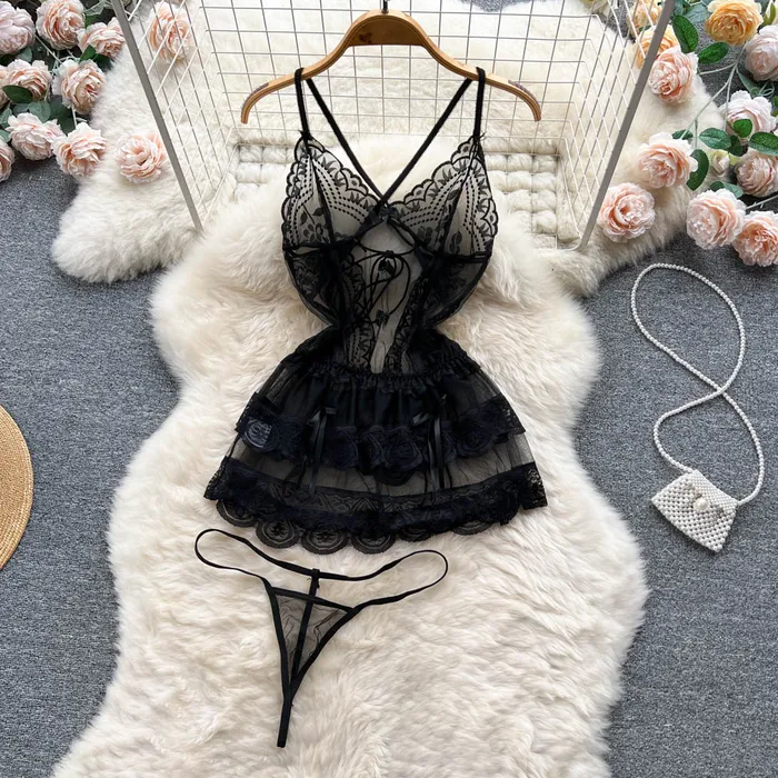 Say Less Show More Mesh Lingerie Sinderella Vibrators