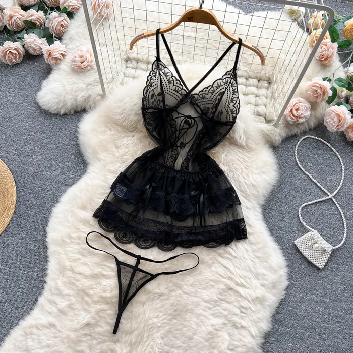 Say Less Show More Mesh Lingerie Sinderella Vibrators