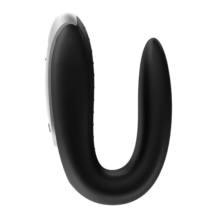 Vibrators Satisfyer Satisfyer Double Fun Partner Vibrator Black
