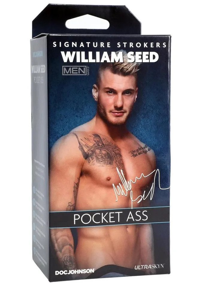 Male Sex Toys Signature Strokers Signature Strokers William Seed Pocket Ass Masturbator