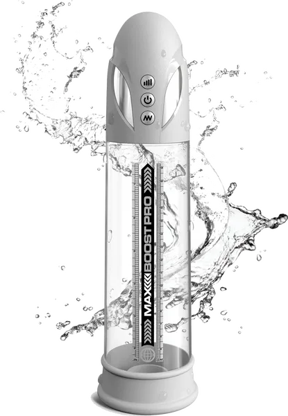 Pipedreams Male Sex Toys Max Boost Pro Flow White